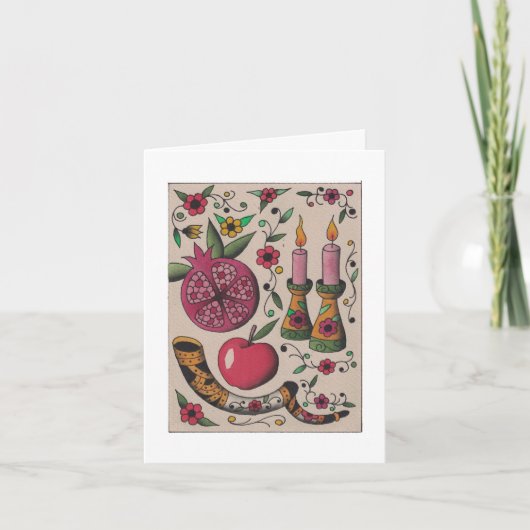 Jewish Voice for Peace Rosh Hashanah Card Kaart (Voorkant)