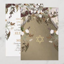 Jewish Wedding Chuppah Elegant Rustic Floral