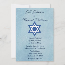 Jewish Wedding Star van David Kaart