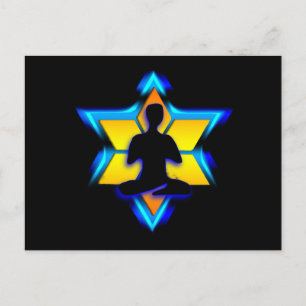 Jewish Yoga Briefkaart