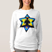 Jewish Yoga T-shirt (Voorkant)