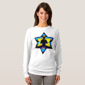 Jewish Yoga T-shirt (Voorkant volledig)