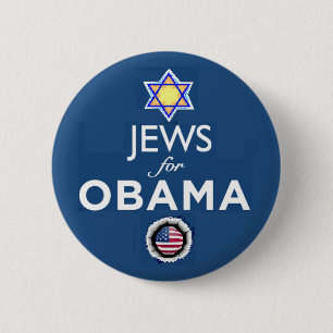 JEWS OBAMA-Button Ronde Button 5,7 Cm