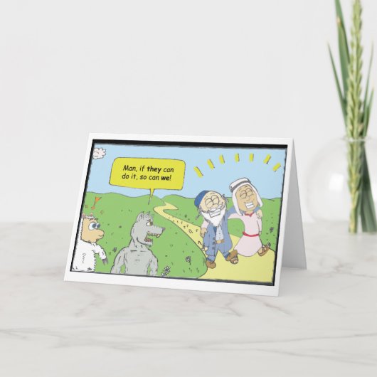 Jews vs Muslims Kaart (Voorkant)