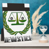 JEWSTICE.png Fotoplaat (Zijkant)