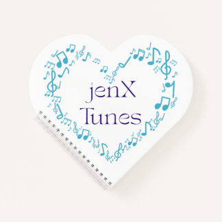 jexX Tunes Logo Notitieboek