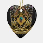 Jeygraneau Elegant Monogram Keramisch Ornament (Links)