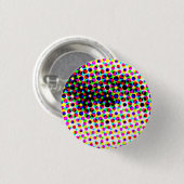 Jezebel-ogen Ronde Button 3,2 Cm (Voorkant /achterkant)