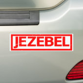 Jezebel Stamp Bumpersticker (Op auto)