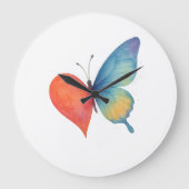 Jezelf liefhebben door verandering grote klok (Voorkant)