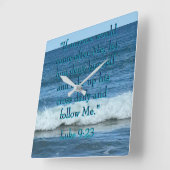 Jezelf ontkennen vierkante klok (Hoek)