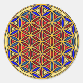 Jezus10 Ronde Sticker