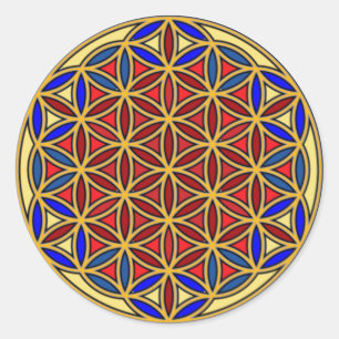 Jezus10 Ronde Sticker