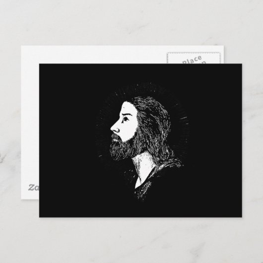 Jezus 1 briefkaart (Voorkant / Achterkant)