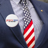 Jezus 2024 Onze ENIGE Hoop Presidentieel Ronde Button 5,7 Cm