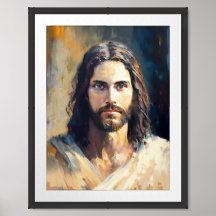 Jezus 2 digitaal schilderen