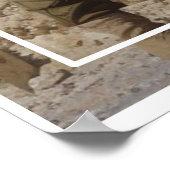 Jezus aan de Westerne Muur Poster (Hoek)