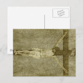 Jezus aan het kruis briefkaart (Voorkant / Achterkant)