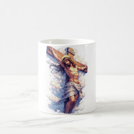 Jezus aan het Kruis Christelijke Koffiemok