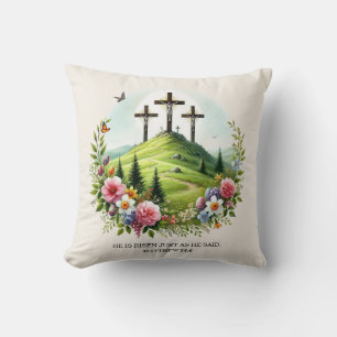 Jezus aan het Kruis Hij is Opgewekt Pasen Kussen