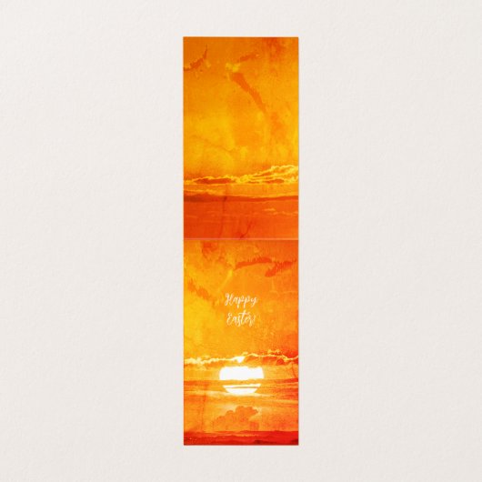 Jezus aan het kruis kaart (Binnenkant ongevouwen)