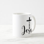 Jezus aan het kruis koffiemok (Voorkant rechts)