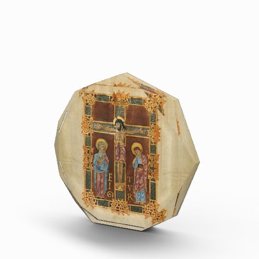 Jezus aan het kruis, Maria en Johannes Fotoblokken (Rechts)