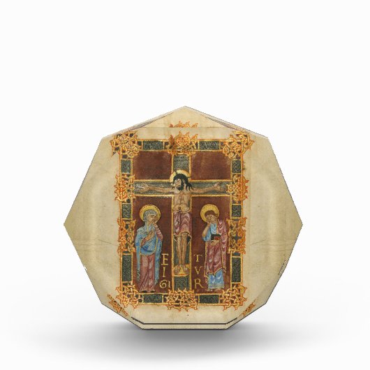 Jezus aan het kruis, Maria en Johannes Fotoblokken (Voorkant)