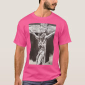 Jezus aan het kruis t-shirt (Voorkant)