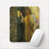 Jezus aan je Vintage Muismat (Met muis)