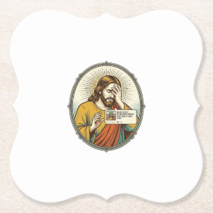 Jezus aan verhaal toegevoegd in plaats van directe kartonnen onderzetters