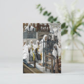 Jezus afgewezen bij Briefkaart Nazareth (Staand voorkant)