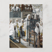 Jezus afgewezen bij Briefkaart Nazareth (Voorkant)