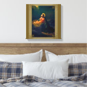 Jezus Agony in de tuin Canvas Afdruk (Insitu (Slaapkamer))