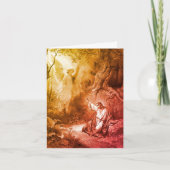 Jezus Agony in de tuin schrijft Kaart (Voorkant)