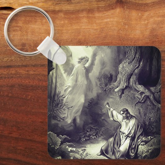 Jezus Agony in de tuin Sleutelhanger (Voorkant)