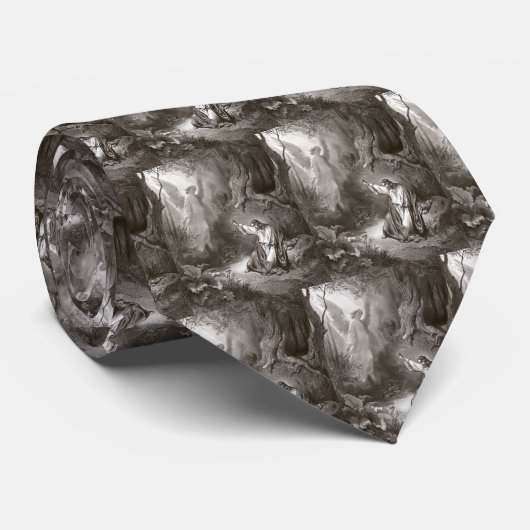 Jezus Agony in de tuin Stropdas (Opgerold)