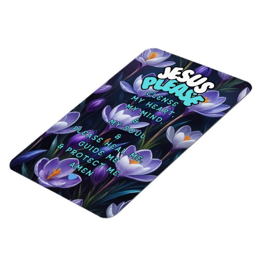 Jezus, alstublieft... magneet (Linkerzijde)