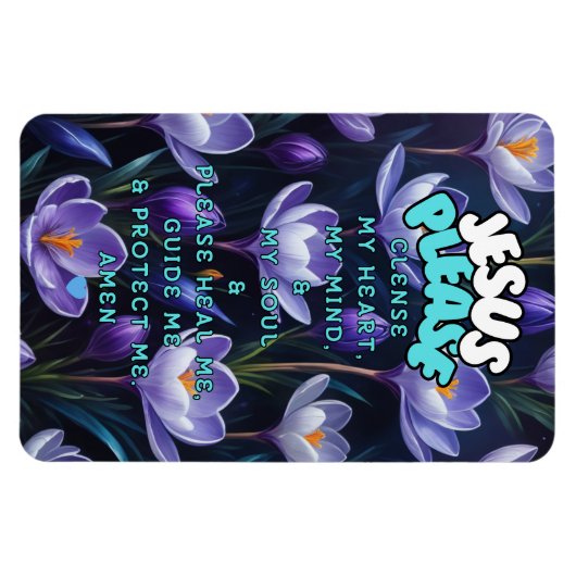 Jezus, alstublieft... magneet (Horizontaal)