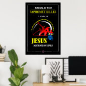 Jezus - Baphomet Killer Poster (Thuiskantoor)