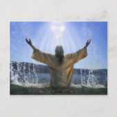 Jezus Baptisme Briefkaart (Voorkant)