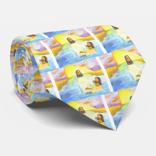 Jezus' Baptisme Stropdas (Opgerold)