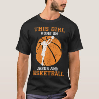 Jezus Basketball Gezegden Christelijke Gifts Teen T-shirt