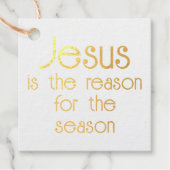 Jezus Bedankjes Labels (Voorkant)