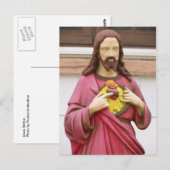 Jezus beeld briefkaart (Voorkant / Achterkant)