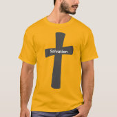Jezus begon te preken. Mt. 4:17 (KJV) Pasen T-shirt (Voorkant)