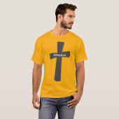 Jezus begon te preken. Mt. 4:17 (KJV) Pasen T-shirt (Voorkant volledig)