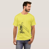 Jezus betaalde alles, zwart T-shirt met print (Voorkant volledig)