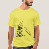 Jezus betaalde alles, zwart T-shirt met print (Voorkant)