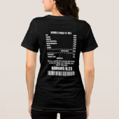 Jezus betaalde de prijs voor het T-shirt (Achterkant)